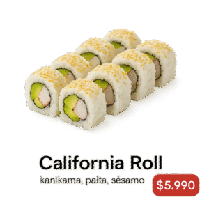 🥢 California Roll Sushi