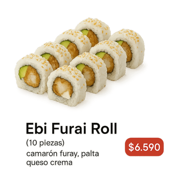 🍤 Ebi Furai Roll
