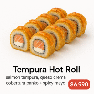 🔥 Tempura Hot Sushi
